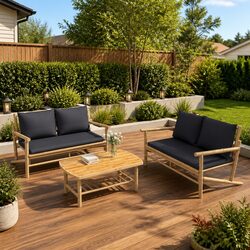 Versatile Bamboo Garden Bench for Your Patio