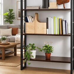 Wall Shelf Dark Brown 80x40x2 cm Solid Oak Wood Rustic Storage Ledge Bathroom