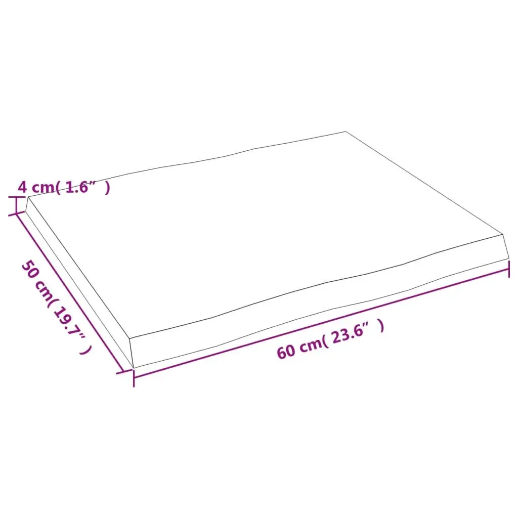 Solid Oak Tabletop for Home and Business Use