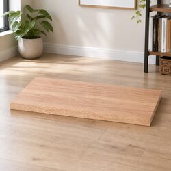 Versatile Live Edge Oak Wood Table Top for Your Home