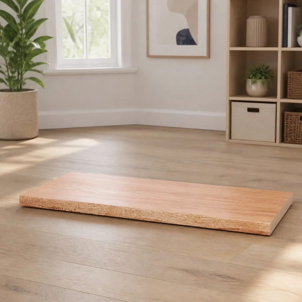 Solid Oak Tabletop for Home and Commercial Use 100x50cm