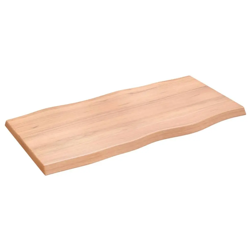 Solid Oak Tabletop for Home and Commercial Use 100x50cm