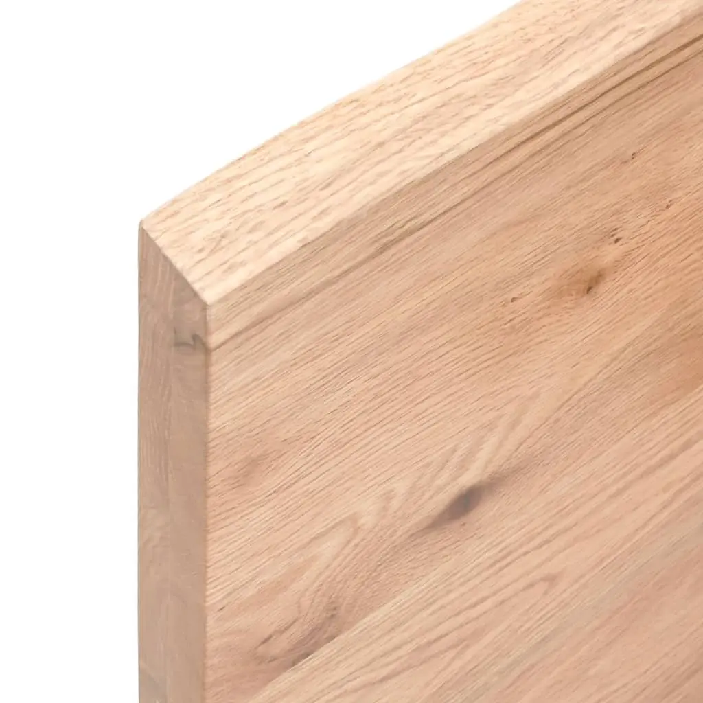 Solid Oak Tabletop for Home and Commercial Use 100x50cm
