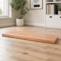 Live Edge Brown Oak Tabletop 100x60cm for Home Use