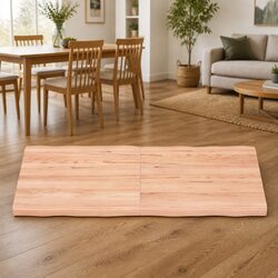Practical Solid Oak Table Top for Home Use