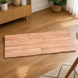 Practical Light Brown Oak Table Top 140x60cm for Home Use