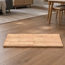 Functional Solid Oak Table Top for Home & Office 160x50cm