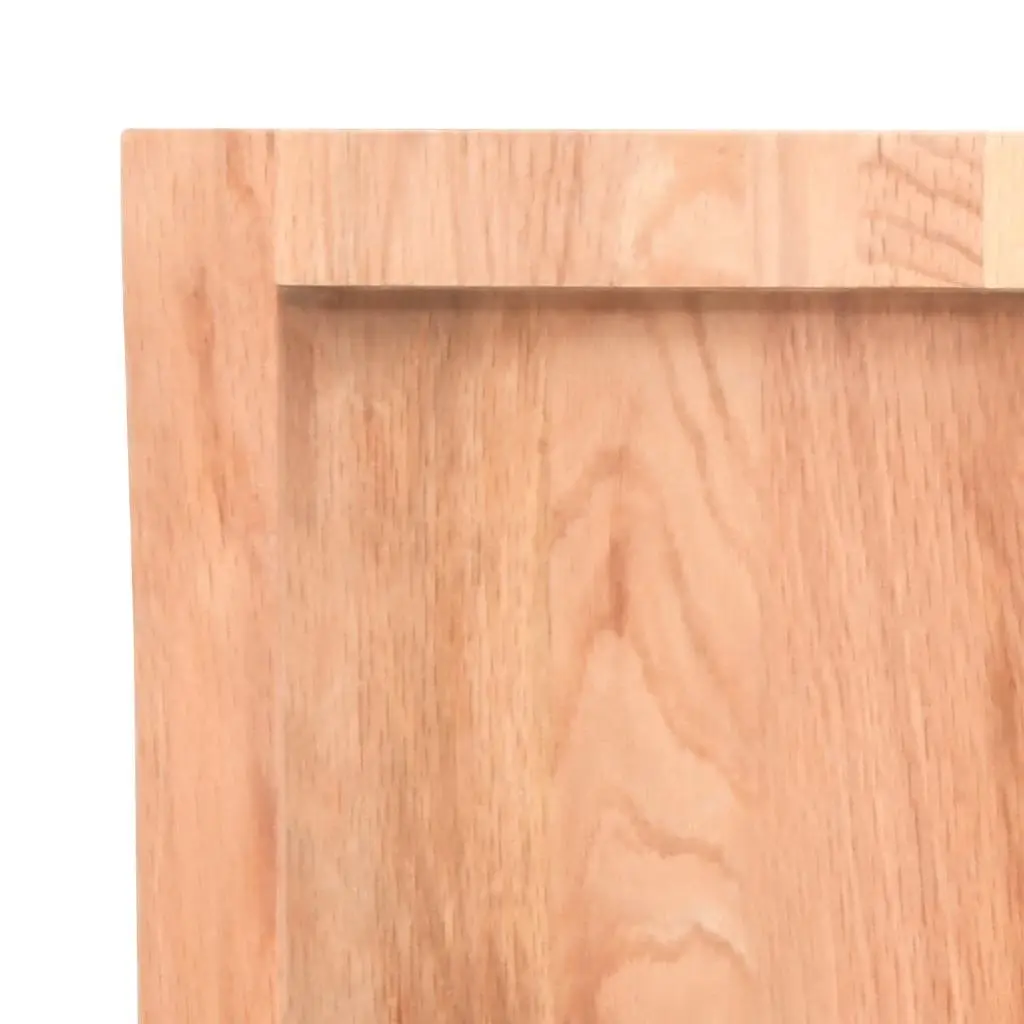 Wooden Table Top Brown Live Edge Solid Oak Folding DIY Replacement Board