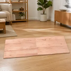 Versatile Solid Wood Tabletop 180x60cm for Compact Living