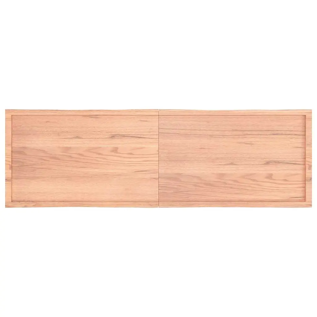 Wooden Table Top Brown Solid Oak Live Edge Folding Board 200x60cm Handcrafted