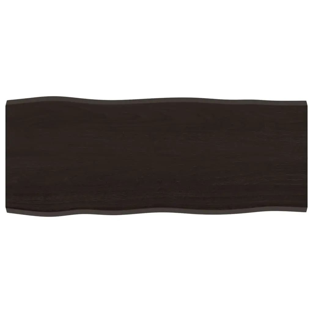 Solid Oak Table Top for Home and Business 100x40cm
