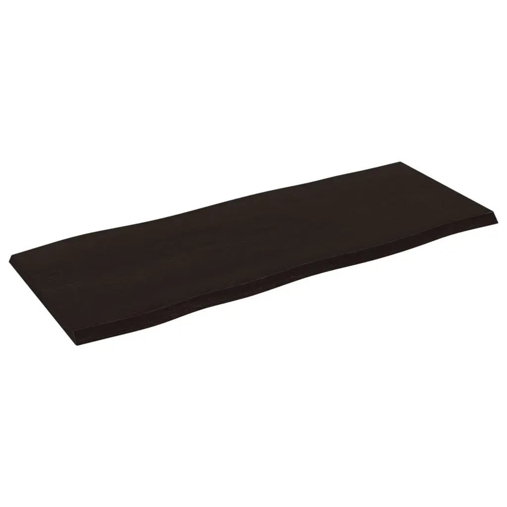 Solid Oak Table Top for Home and Business 100x40cm