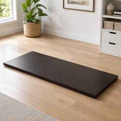 Practical Solid Oak Table Top 100x50cm for Any Space