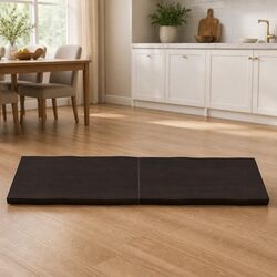 Versatile Foldable Oak Table Top, Dark Brown 180x50cm