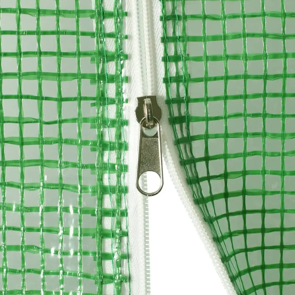 Greenhouse Garden Plant House Steel Frame 3x2x2m Green Weather Resistant PE Cover
