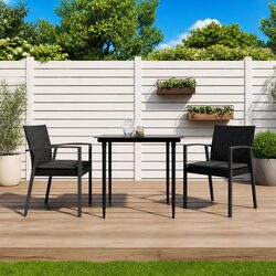 Practical Black Patio Chairs for Your Outdoor Setup
