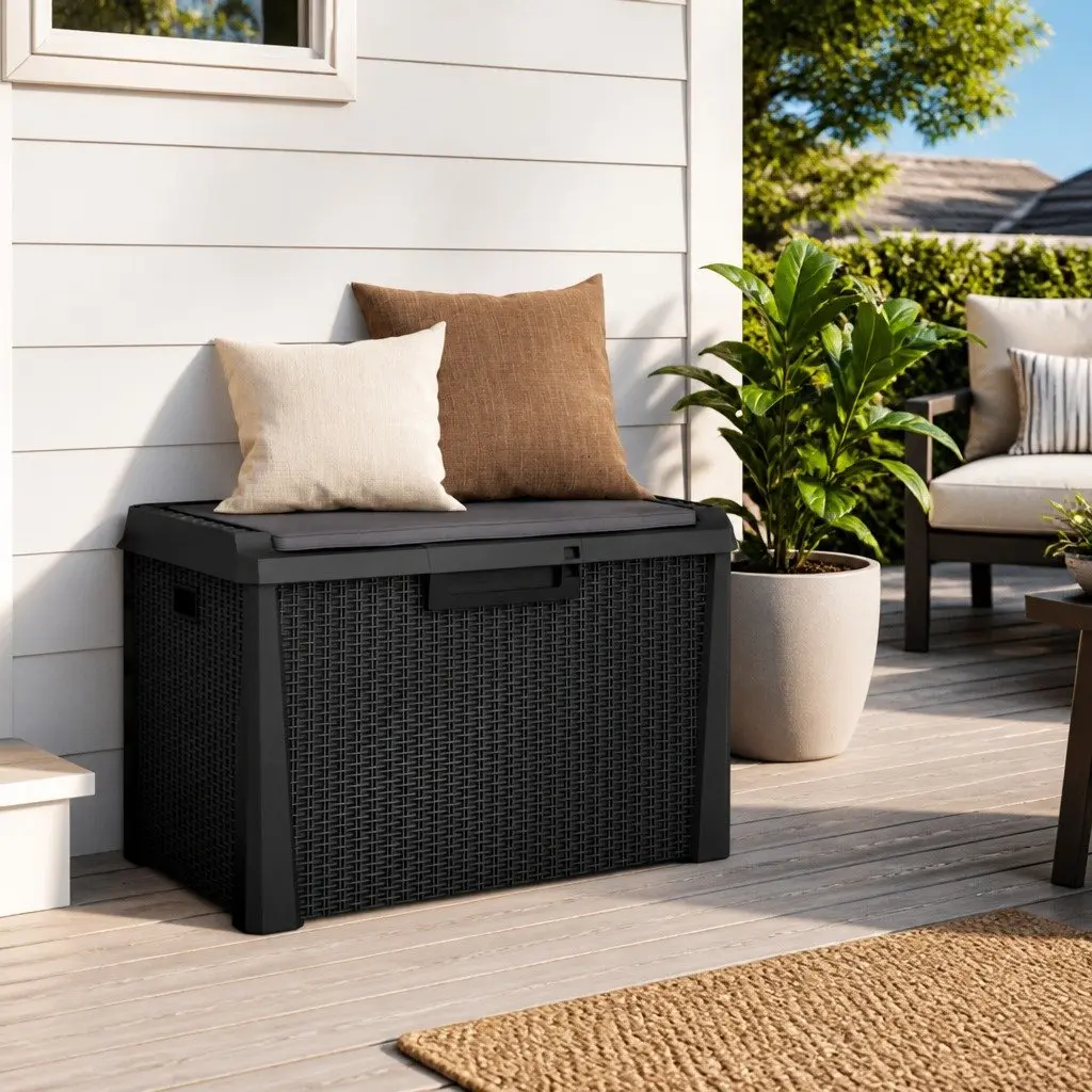 Garden Storage Box for Outdoor Use