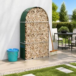 Practical Log Holder for Outdoor Firewood Storage