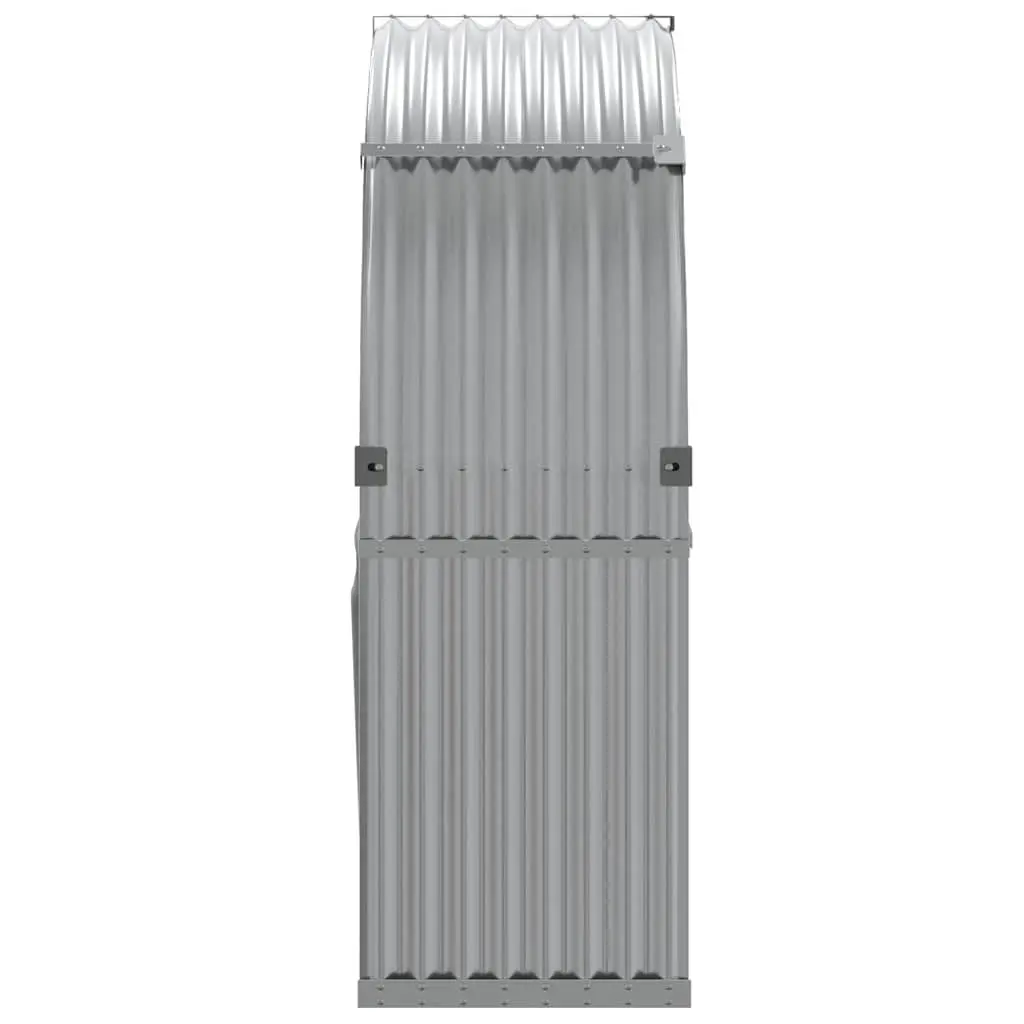Log Holder Rack Firewood Storage Outdoor Wood Log Store Galvanised Steel