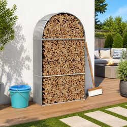 Ideal Log Holder for Firewood Storage in Any Home