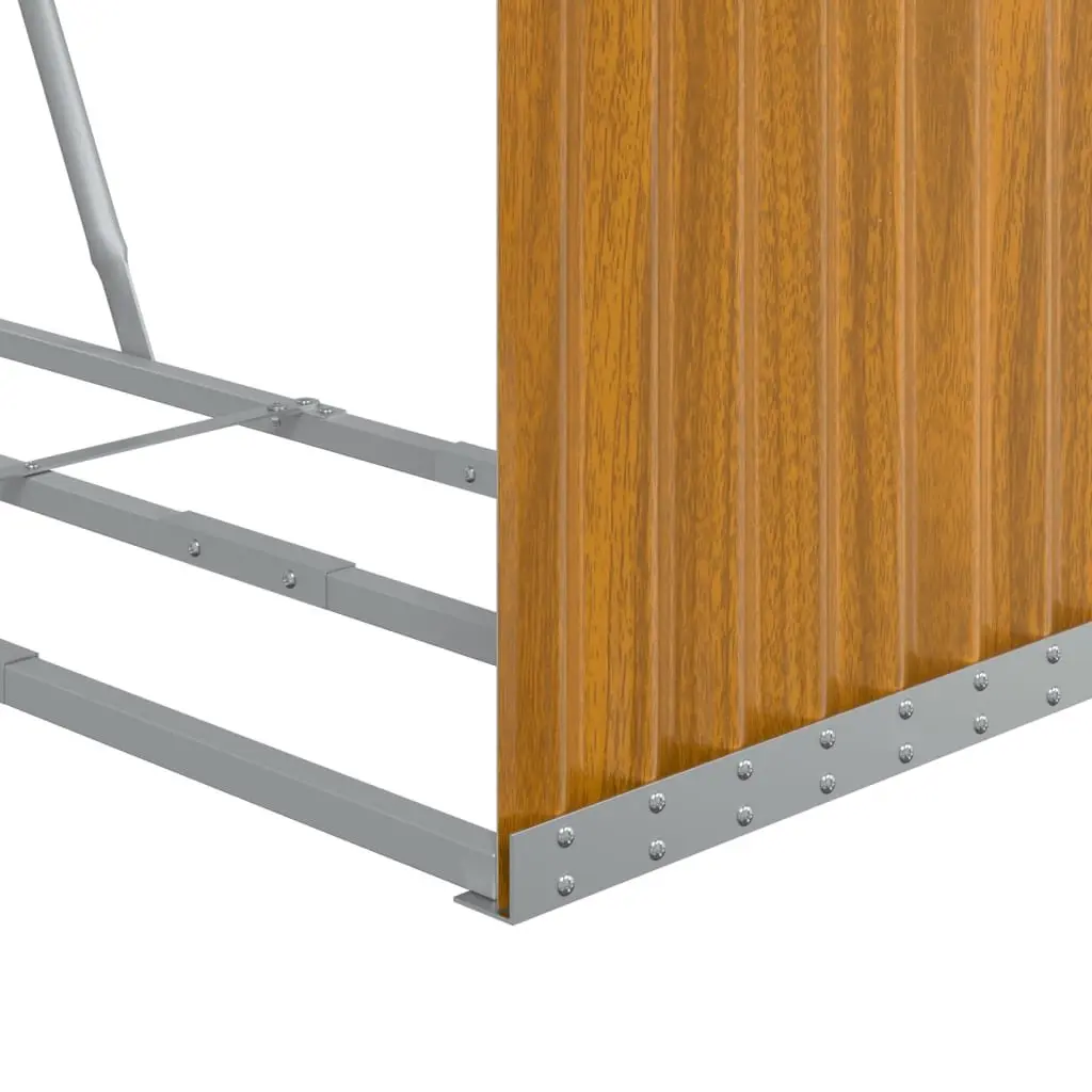 Log Holder for Firewood Storage at Home 120x45x210 cm