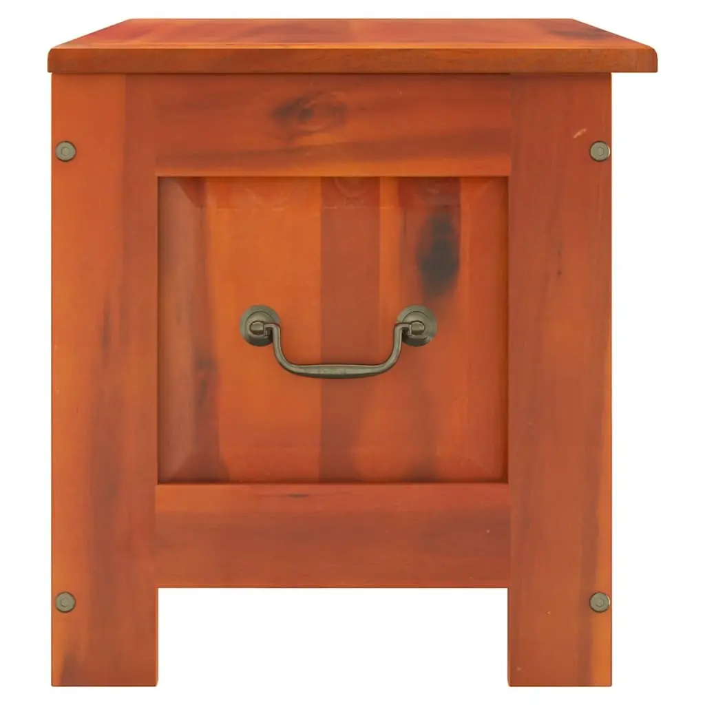 Storage Chest Solid Acacia Wood Brown Large