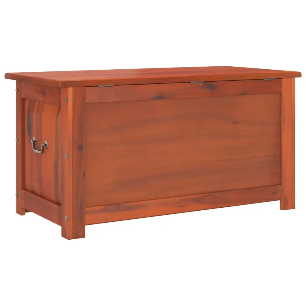 Storage Chest Solid Acacia Wood Brown Large Organiser