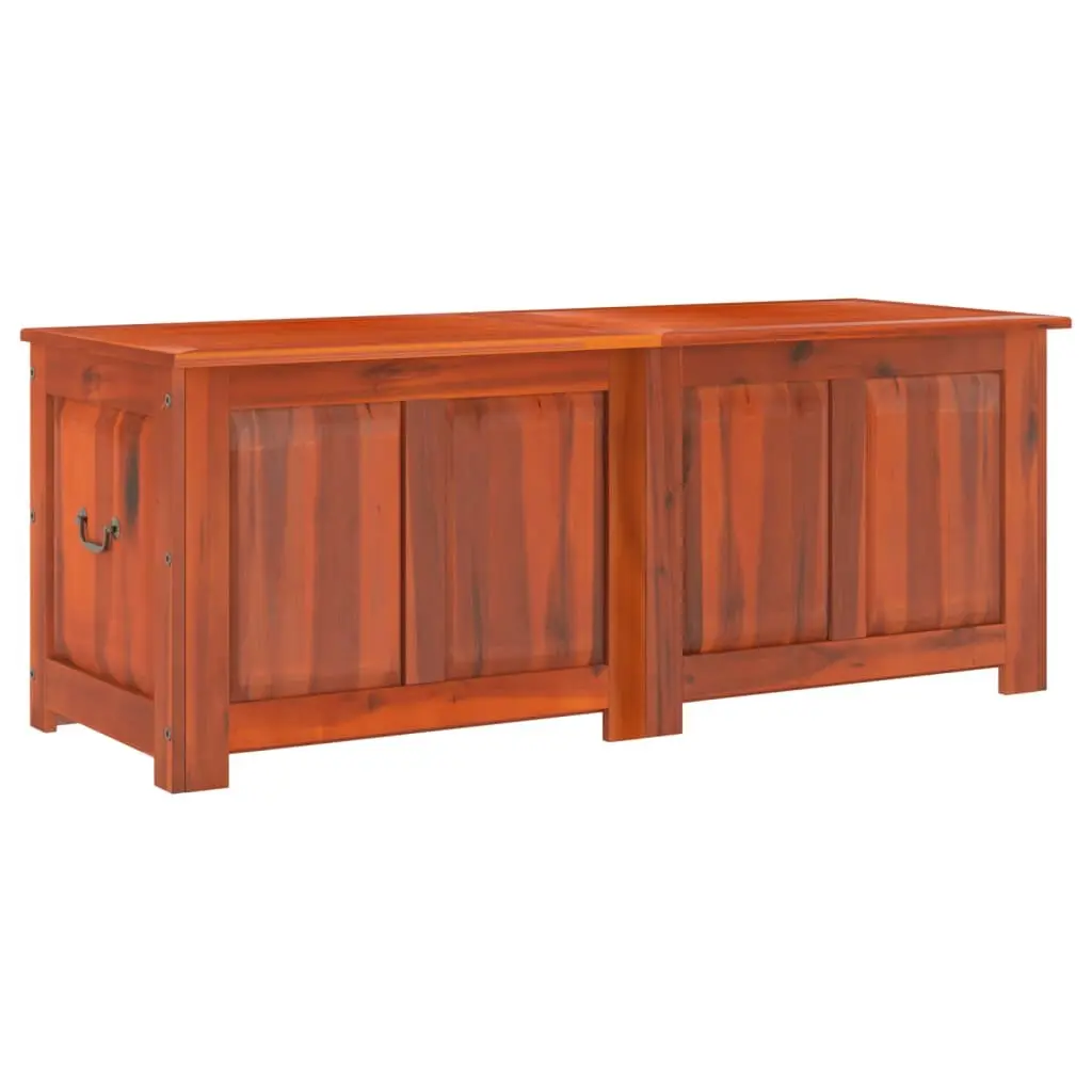 Storage Chest with Lid Brown Solid Wood Bedroom Living Room Organiser Box