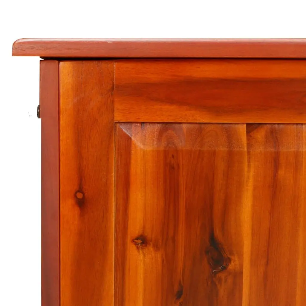 Storage Chest with Lid Brown Solid Wood Bedroom Living Room Organiser Box