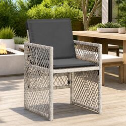 4 Garden Chairs Set for Outdoor Use