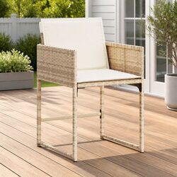 Garden Chair Set 4 Pcs for Outdoor Enjoyment