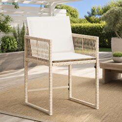 Practical Outdoor Garden Chairs for Everyday Use - 4 Pcs