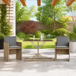 Versatile 3 Piece Bistro Set for Your Outdoor Needs