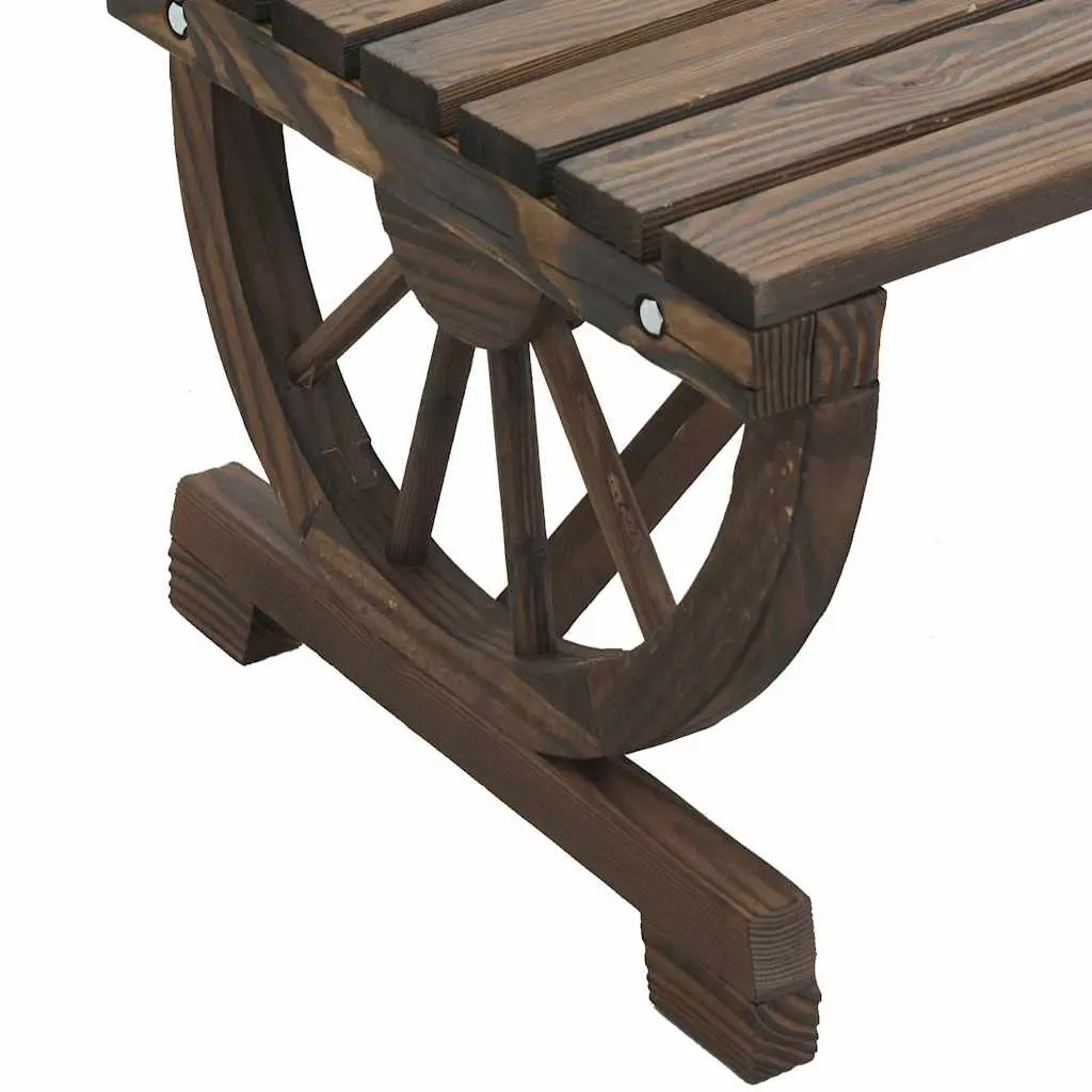 Solid Wood Coffee Table for Outdoor Gatherings