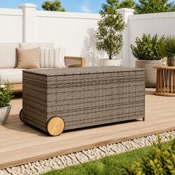 Practical Garden Storage Solution for Cushions and Toys