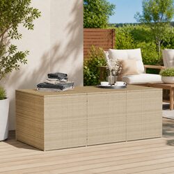 Practical Garden Storage Box for Cushions and Blankets