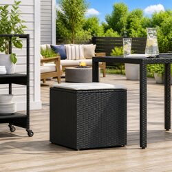 Functional Outdoor Cushion Storage Box for Gardens