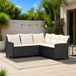 L-shaped Outdoor Couch Sofa for Backyard Enjoyment