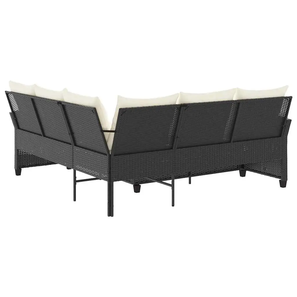 L-shaped Outdoor Couch Sofa for Backyard Enjoyment