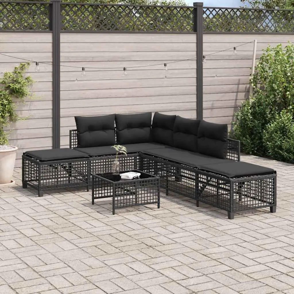 3-Piece Corner Sofa Set for Outdoor Use