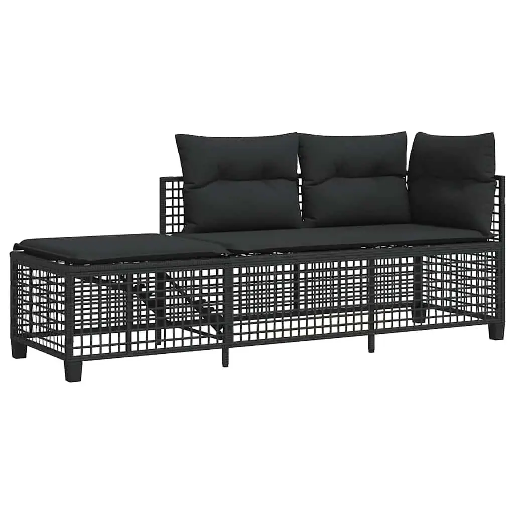 3-Piece Corner Sofa Set for Outdoor Use