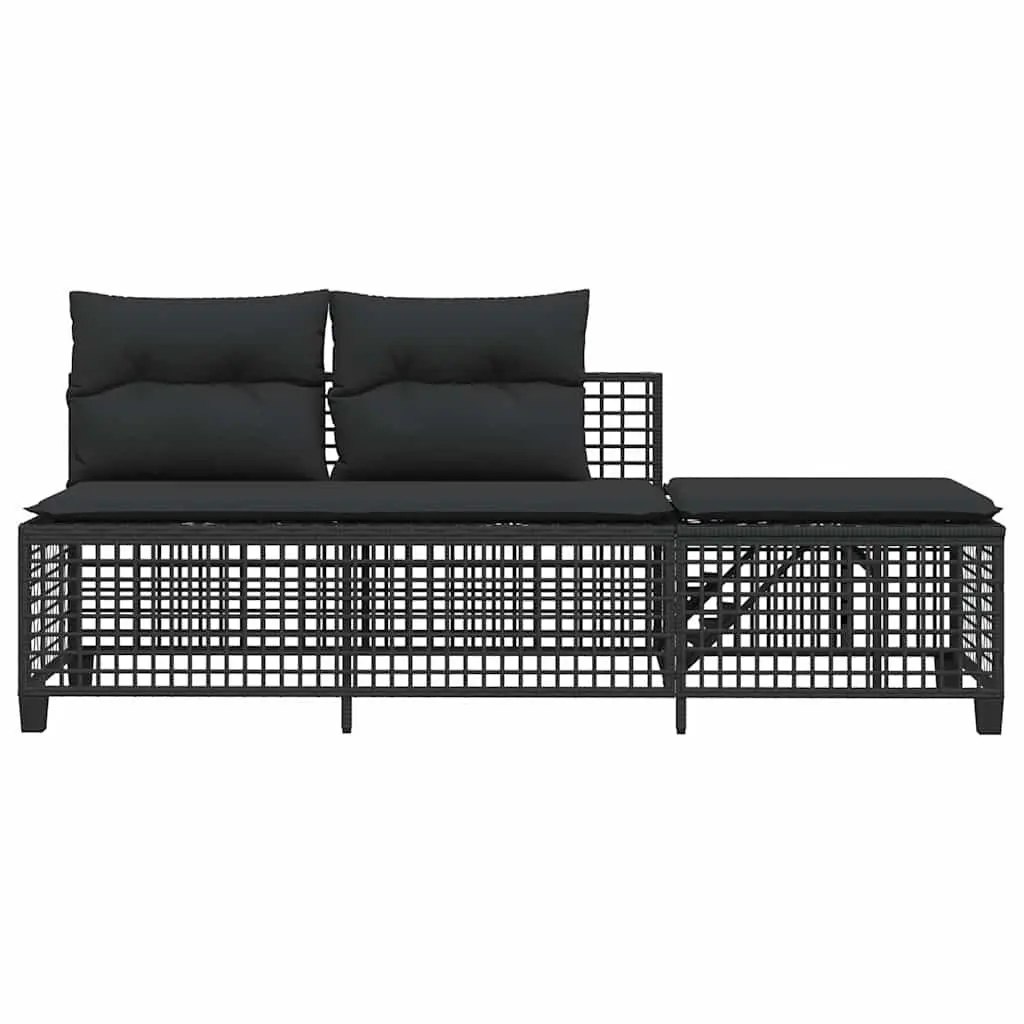 3-Piece Corner Sofa Set for Outdoor Use