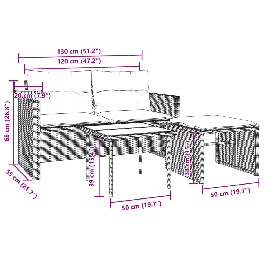 Outdoor Sofa Set That Fits Perfectly in Any Backyard