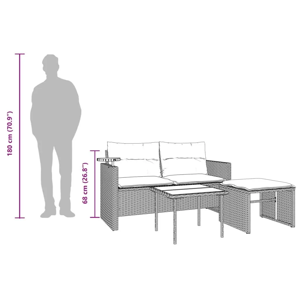 Outdoor Sofa Set That Fits Perfectly in Any Backyard