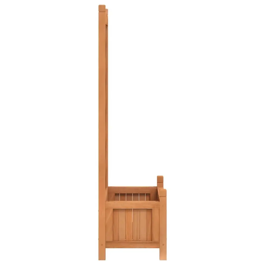Wooden Planter with Trellis for Various Home Settings