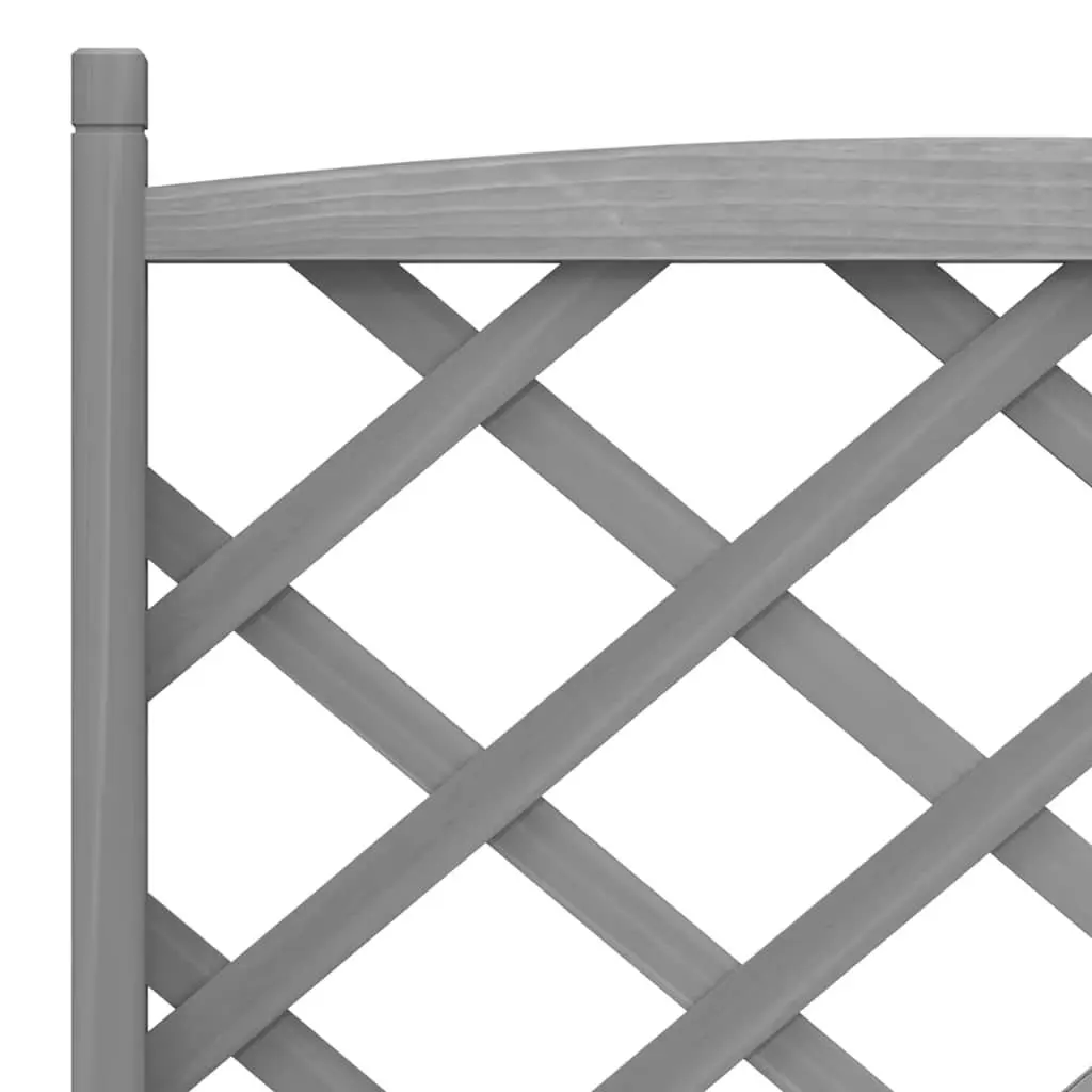 Wooden Planter with Trellis for Home Use