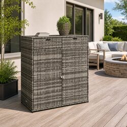 Practical Outdoor Storage Cabinet for Garden Use