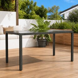 Ideal Black Patio Table for Outdoor Gatherings