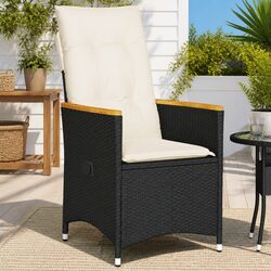 Where to Use the Comfortable Black Reclining Garden Chair