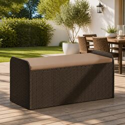 Versatile Outdoor Storage Bench for Every Garden
